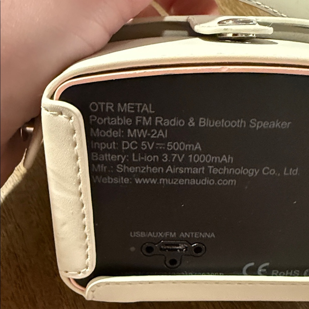 Muzen OTR Metal Bluetooth Speaker - Picture 9 of 11